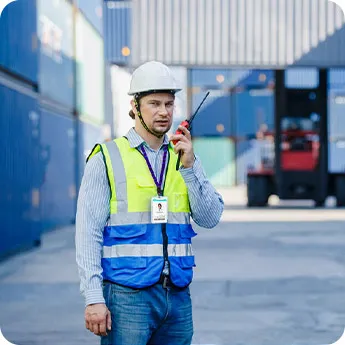 LW006 lorawan smart badge in Airports, Ports & Harbors
