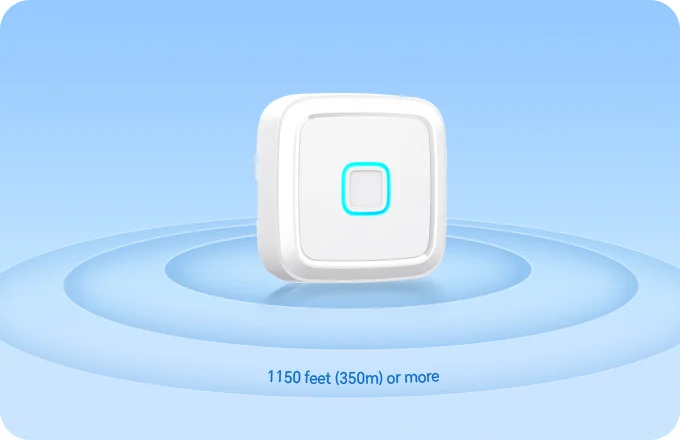 Ultra-long 1150 Feet Coverage